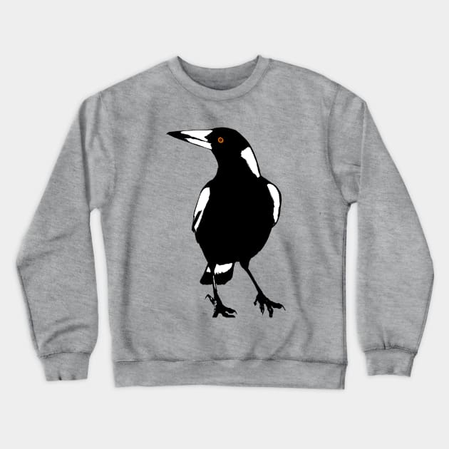 Magpie Crewneck Sweatshirt by Byrnsey